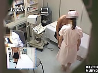 숙녀 클리닉 시험 숨겨진 카메라 No.5 22 세의 레스토랑 노동자 Erika-San 위장염 치료 에코 검사