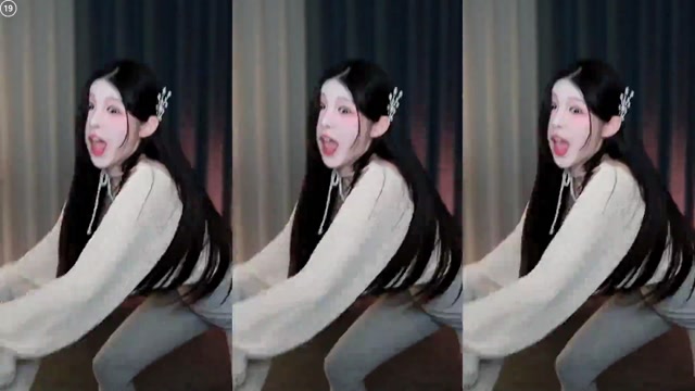 팬티가 비치는 레깅스 BJㅎ찡 보톰이 도끼  bj